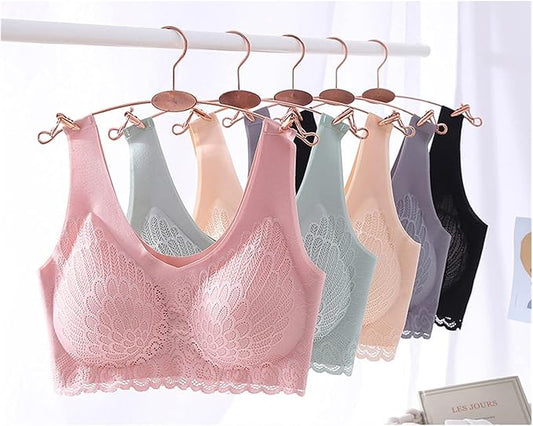 New Arrivals Thai Latex Bra Women One Piece Wire Free Seamless Comfortable Sports Bra